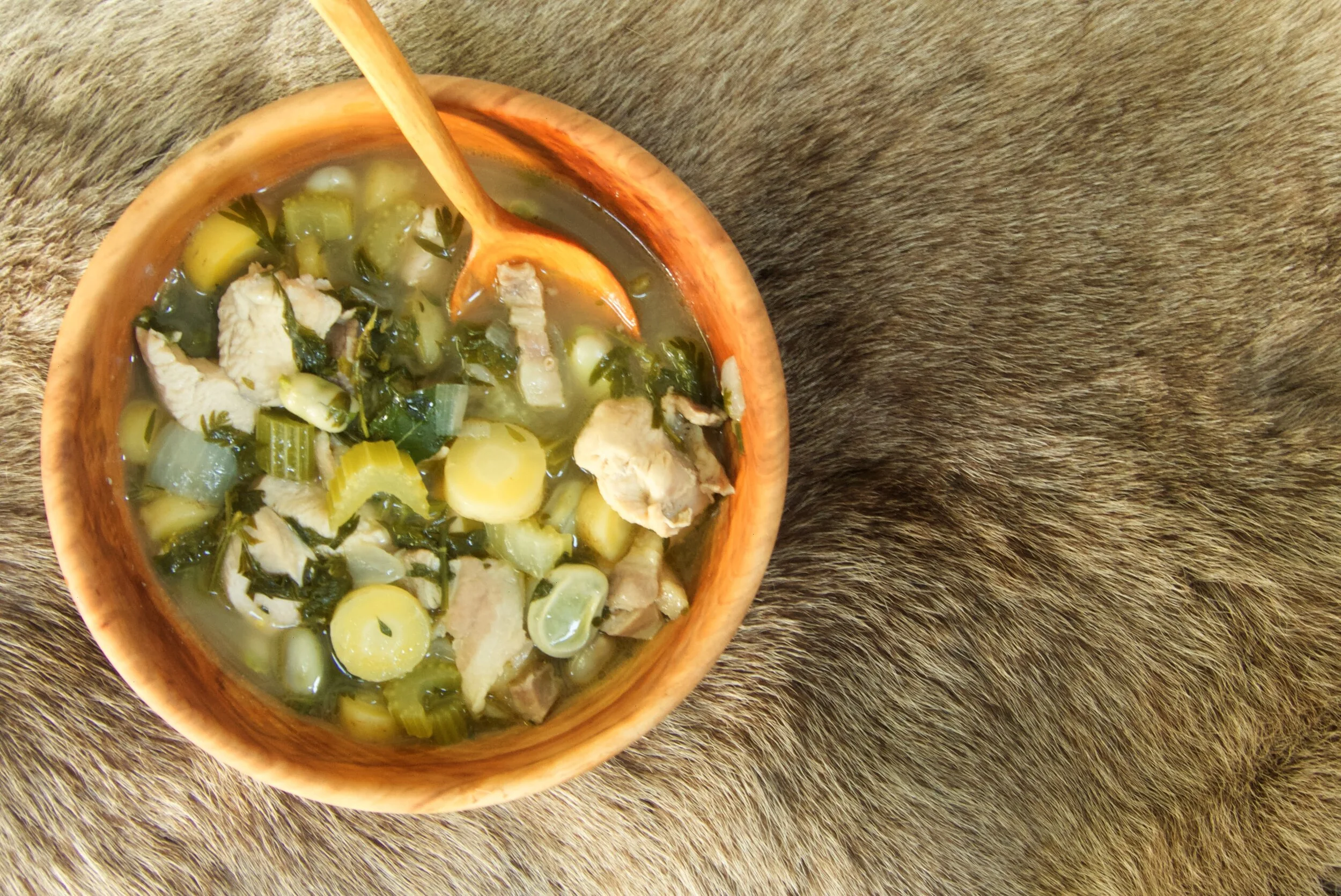 Chicken &amp; Broad Bean Stew