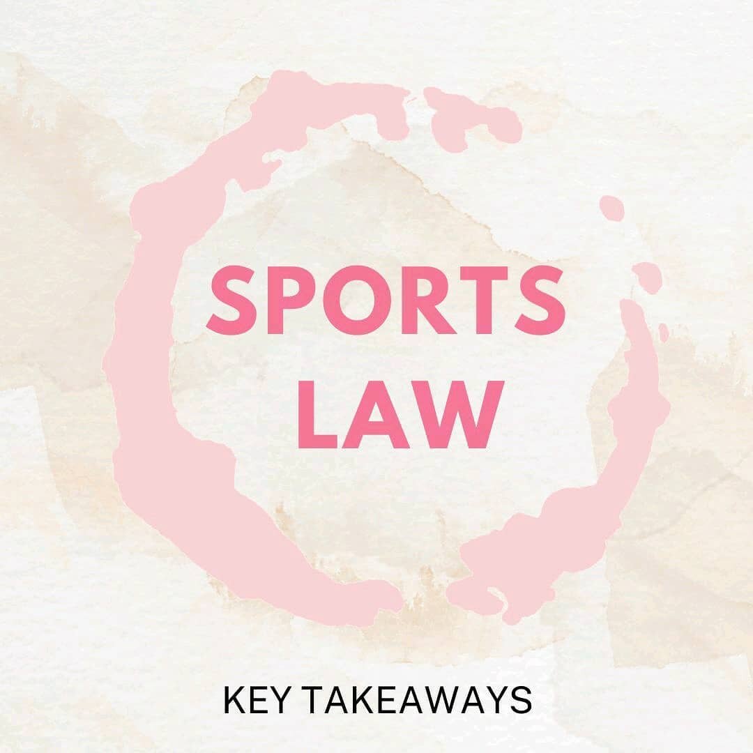 Missed this week's episode? Check out our KEY TAKEAWAYS on SPORTS LAW and Rustam's top career tips!
*
For more info read our full blog post and listen to the episode here via link in bio! 
*
#sportslaw #sports #career #legal #law #lawstudent #lawgrad