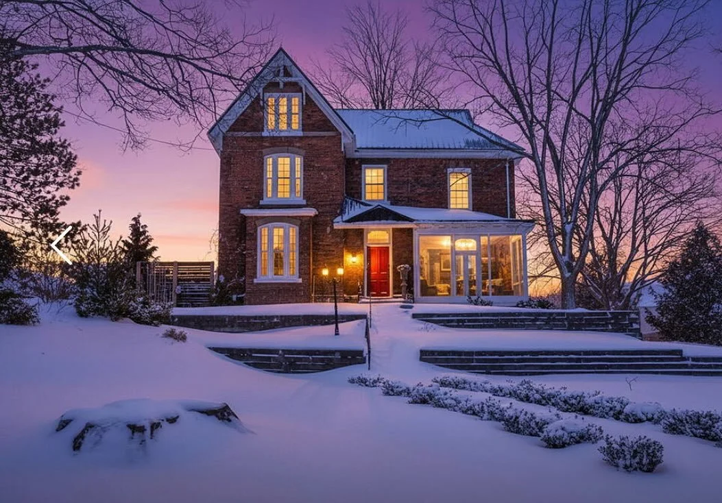 SOLD | A Historic Hilltop Estate ✨

Perched at the top of the hill with sweeping views of the lake, this remarkable 19th-century brick dame has found her next stewards.

Built in the 1800s and once home to the Mayor of Penetanguishene, this restored 