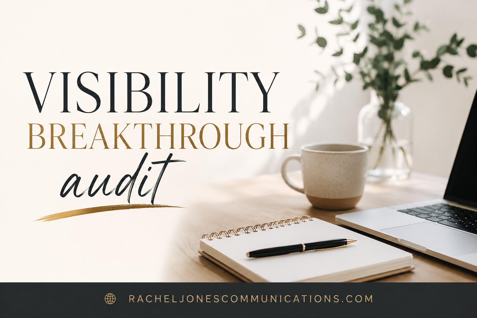 Visibility Breakthrough Audit Rachel Jones Communications