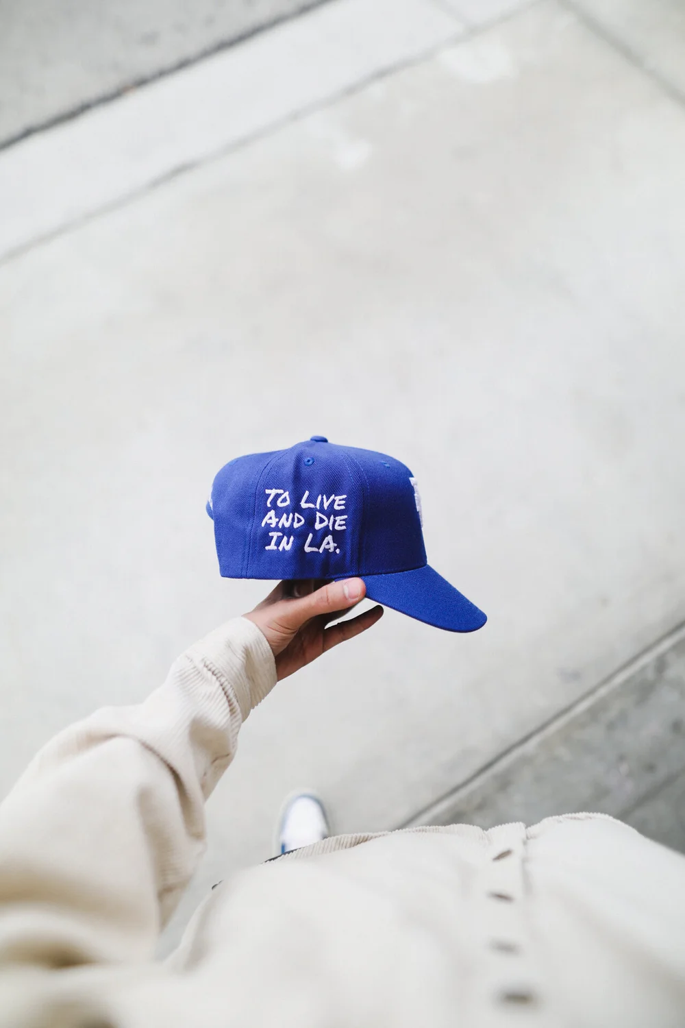 to live and die in LA (Multiple colors ) Snapback — Gallery