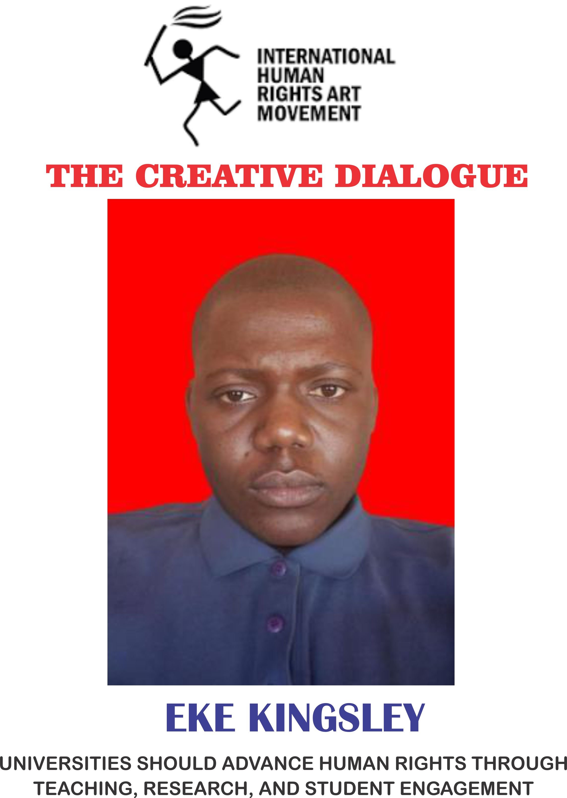 Wole Adedoyin interviews Eke Kingsley: Universities Should Advance Human Rights Through Teaching, Research, and Student Engagement  