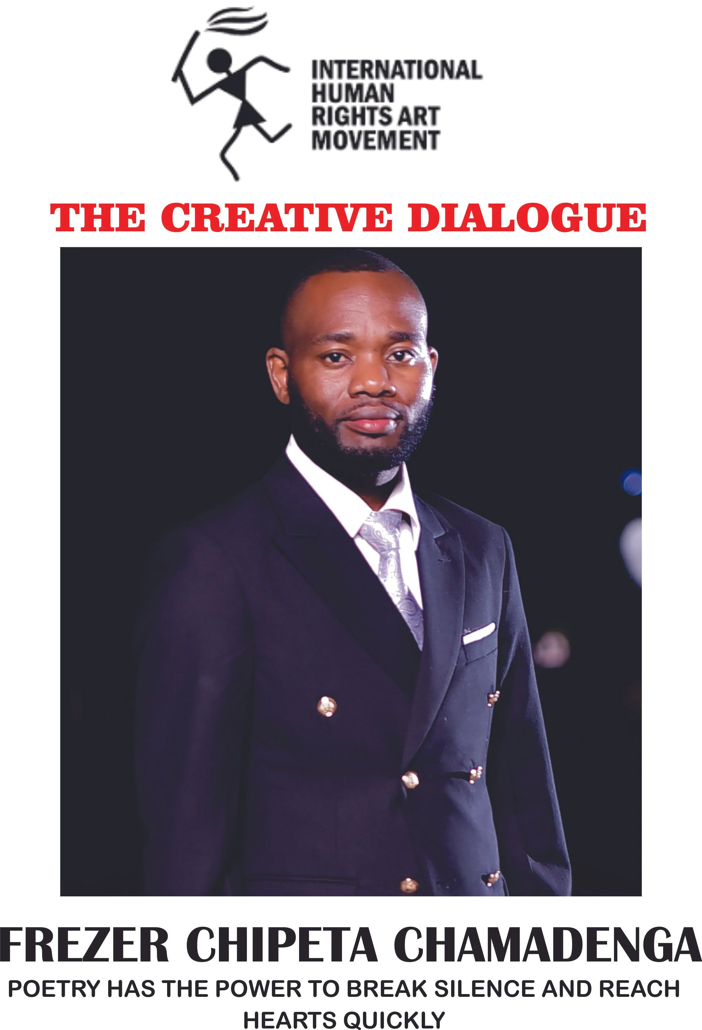 Wole Adedoyin interviews Frezer Chipeta Chamadenga: Poetry has the Power to Break Silence and Reach Hearts Quickly
