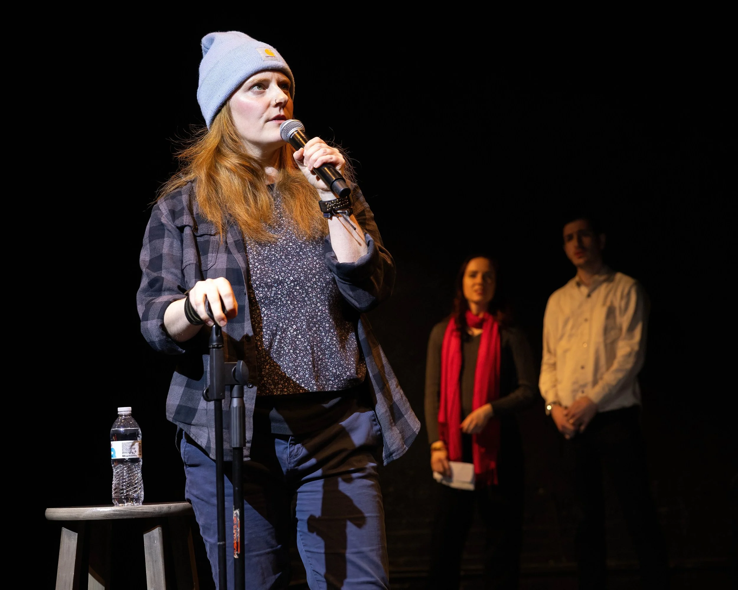 Emilie Bienne, Victoria Smith and Yair-Stein in Jesse Horowitz's "The Reenactment"