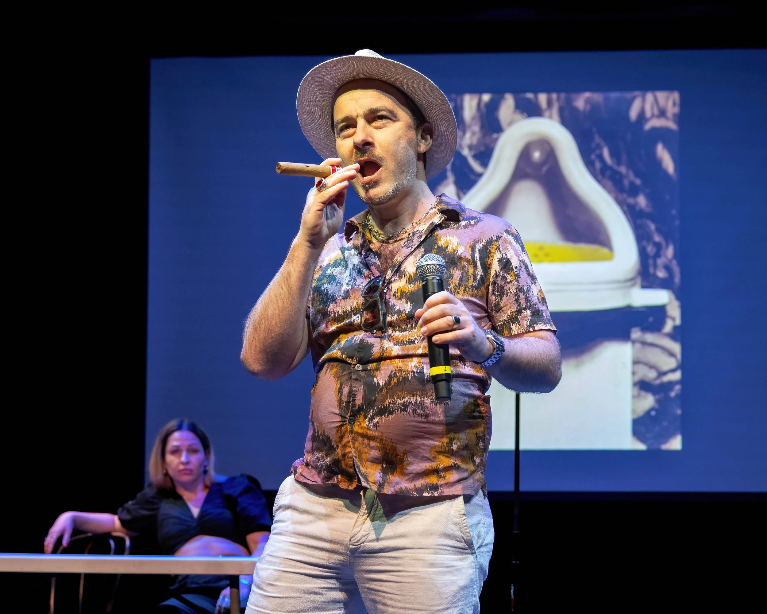 "Precious Bodily Fluids" by Screaming Mimes Theater Company