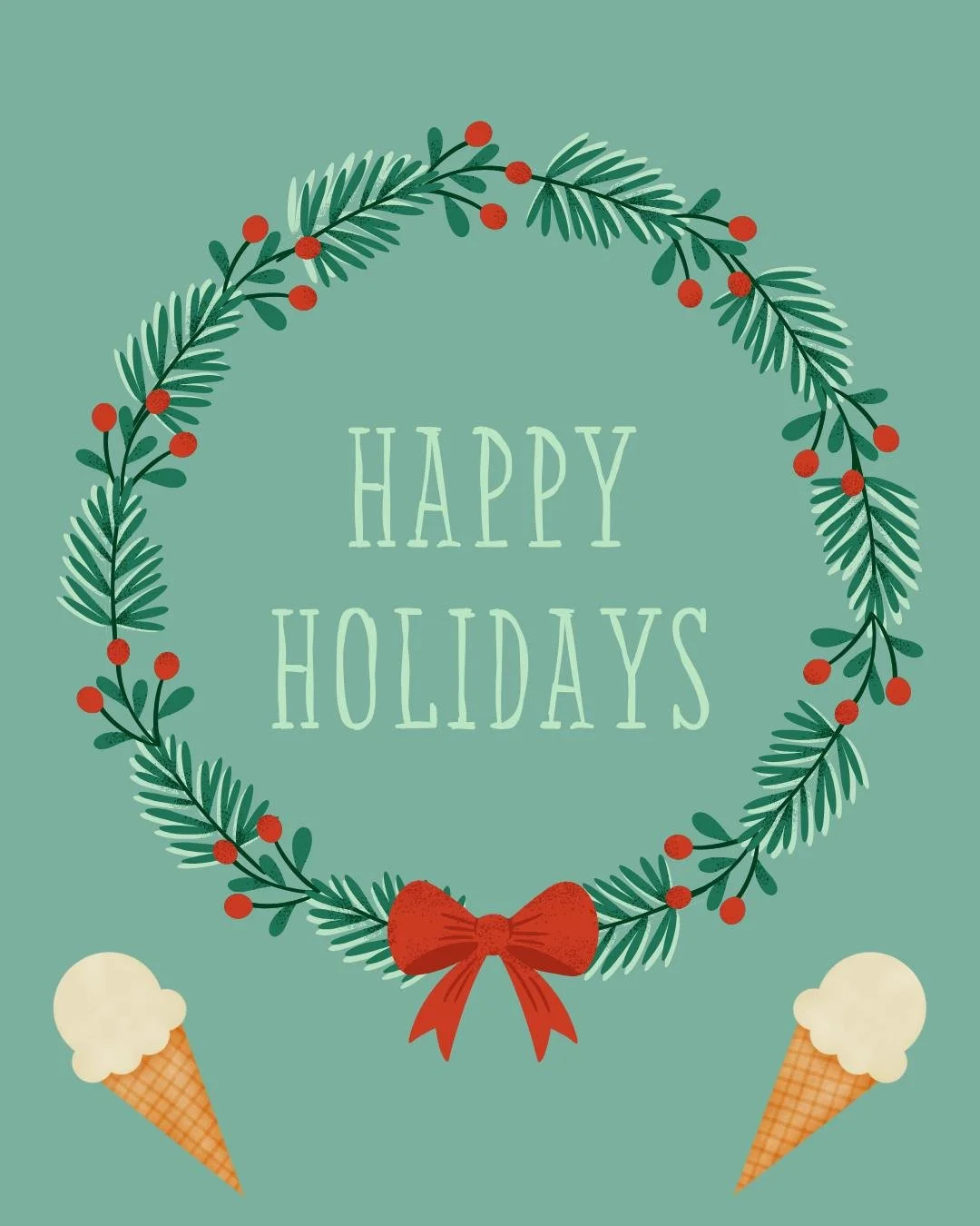 Wishing you all the sweetest holiday season! 🎄✨ Thank you for making this year so special. We can't wait to scoop for you again next year! ❤️Stay cozy, Gibby's💚
.
.
.
#happyholidays #getyourgibbys #gibbysicecream #icecream #icecreamshop #handmadeic