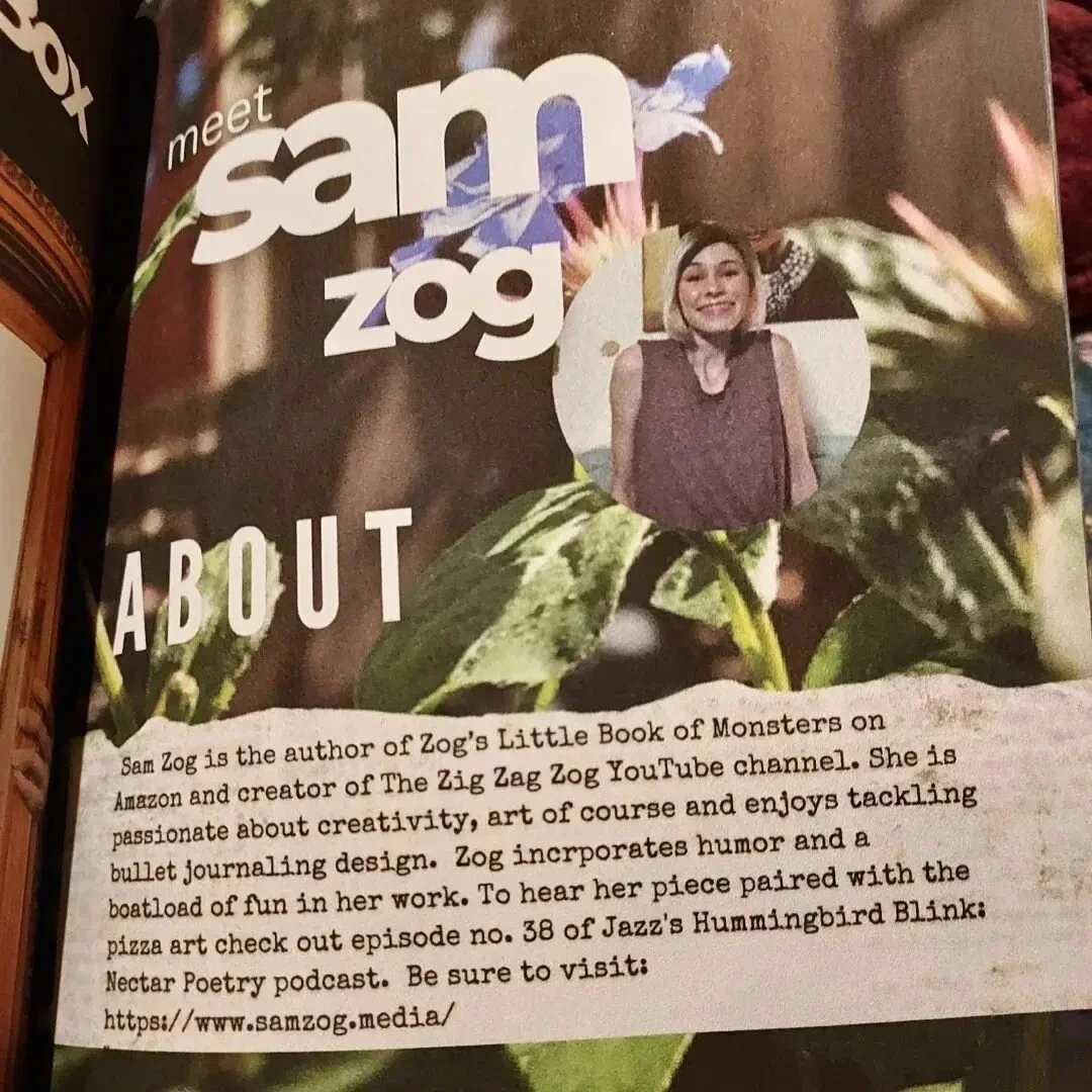 Here is a little flip through of my art feature in Dipity magazine issue 1 (first print) for anyone who wasn't able to pick up a copy! 😄 I said I would and here it is!

Just got the next couple editions of Dipity in the mail so I'll share a little f