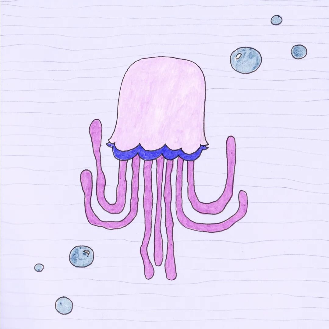 inkthing: purple jellyfish 

💜

WTFEBRUARY Day 24: 
MONOCHROME MAMMALS 

One more time hop back to Day 24 of #WTFEB challenge created by @stevexoh ! 

I know this isn't a mammal... I just wanted to make a purple jellyfish. 

🫧

#zog #samzog
#inkthi