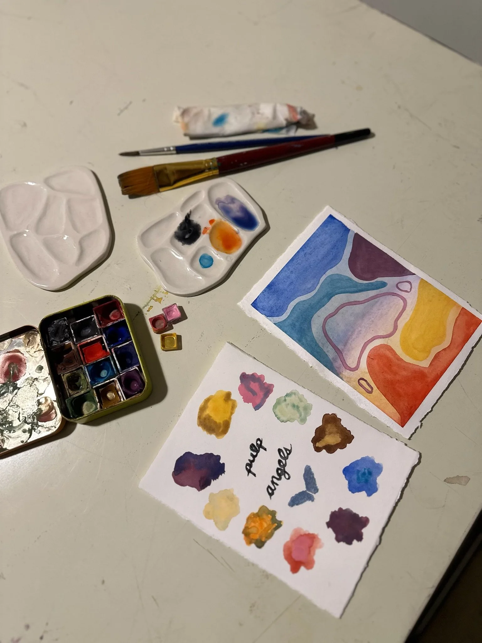 SPECIAL WORKSHOP: Make Your Own Watercolors