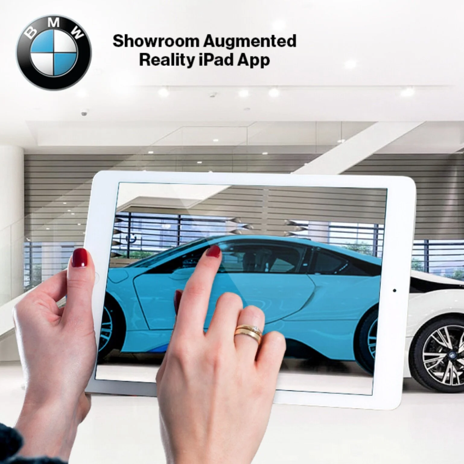 BMW Showroom Augmented Reality iPad App Experience