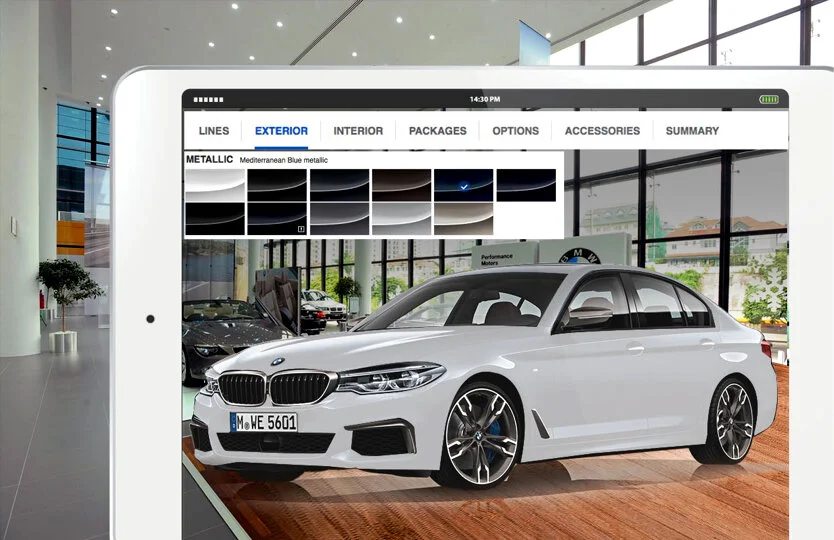 Appleton Productions BMW Ipad