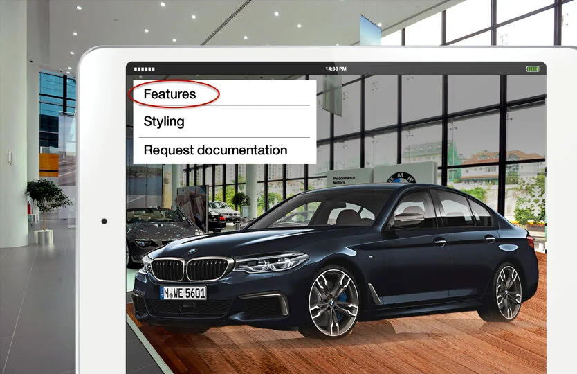 Appleton Productions BMW Ipad