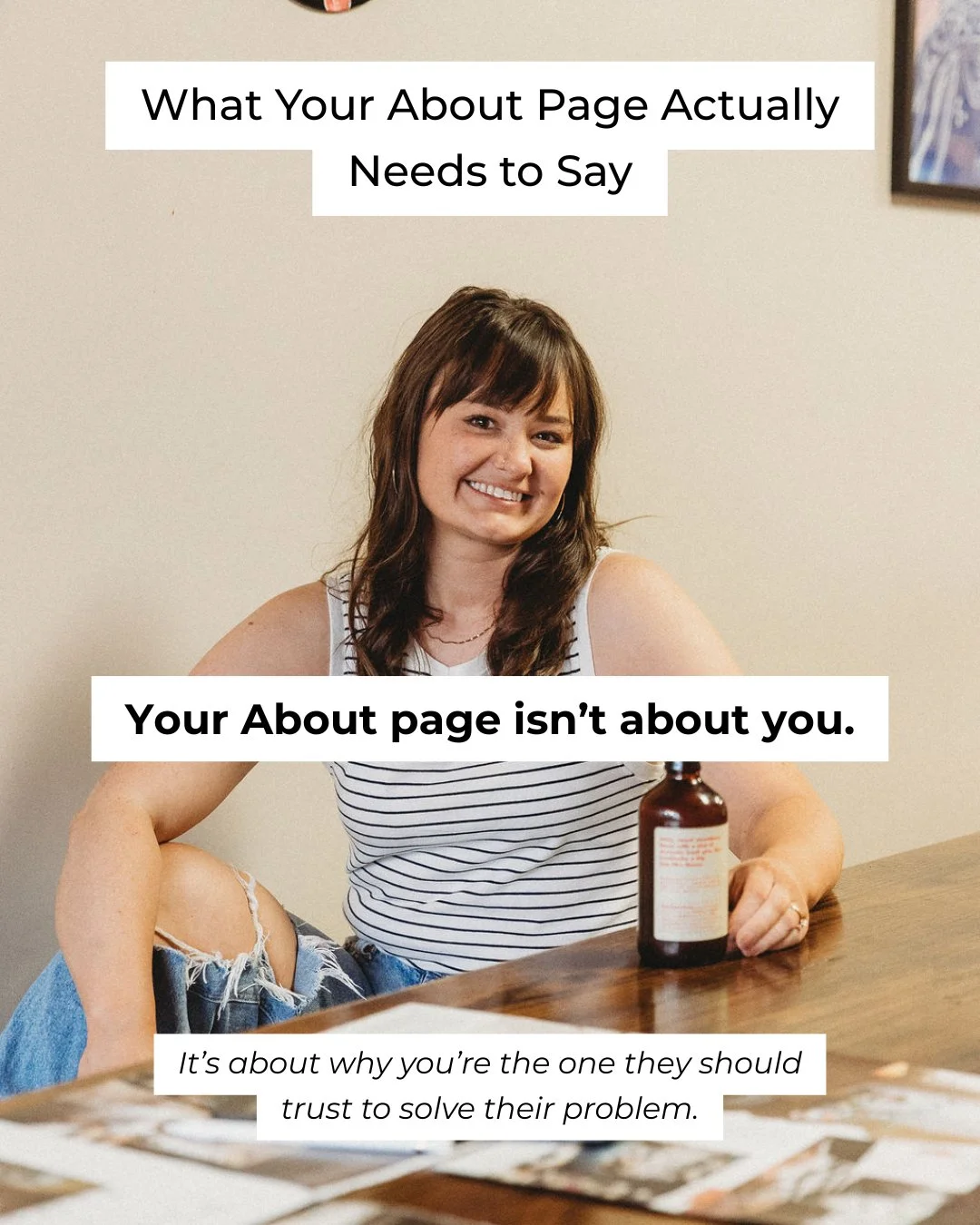 Want to skip the awkward bio-writing phase entirely?
I&rsquo;ll write the whole thing for you.
(And build the site it belongs on, too.) DM me to get started!