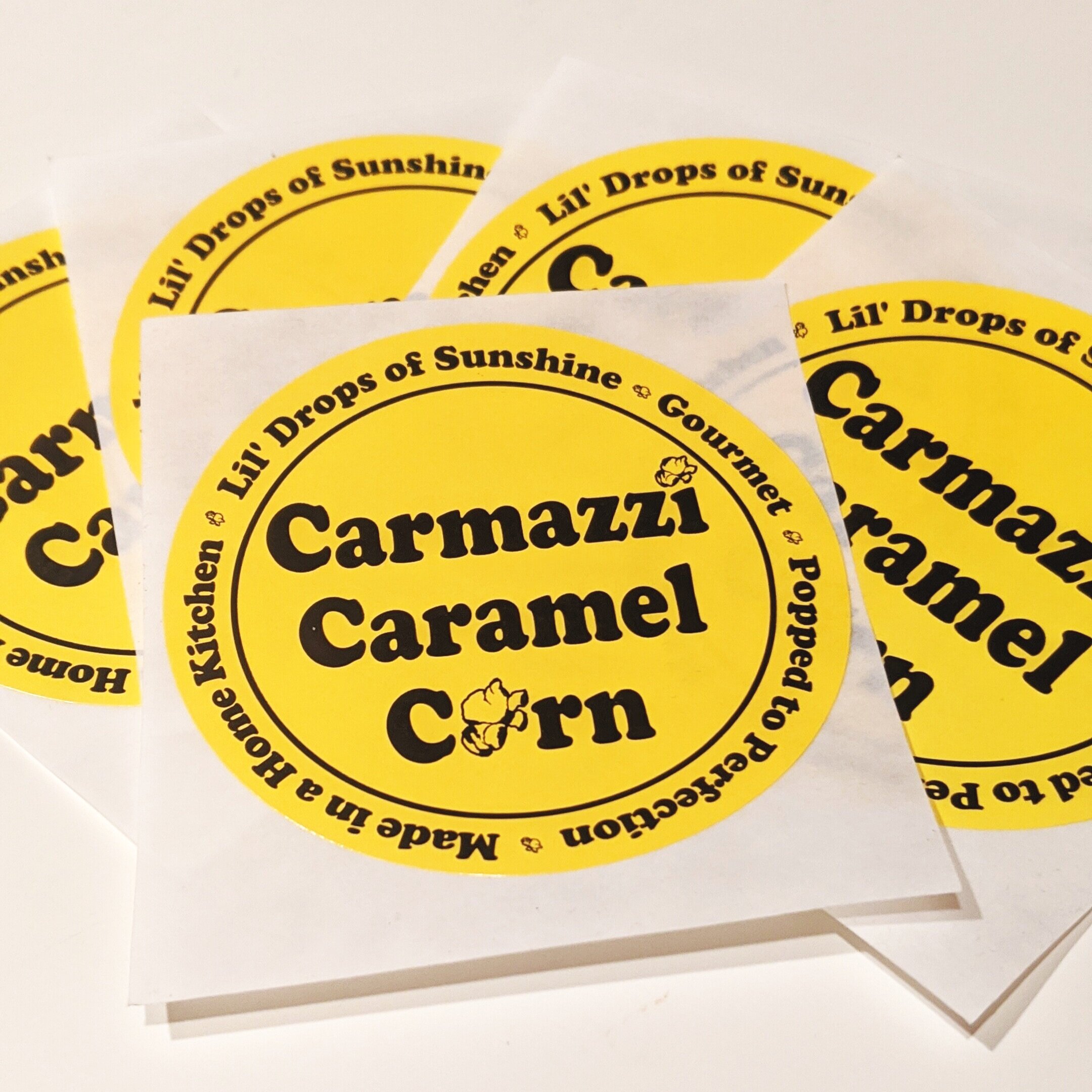 The Classic Circle Sticker x5