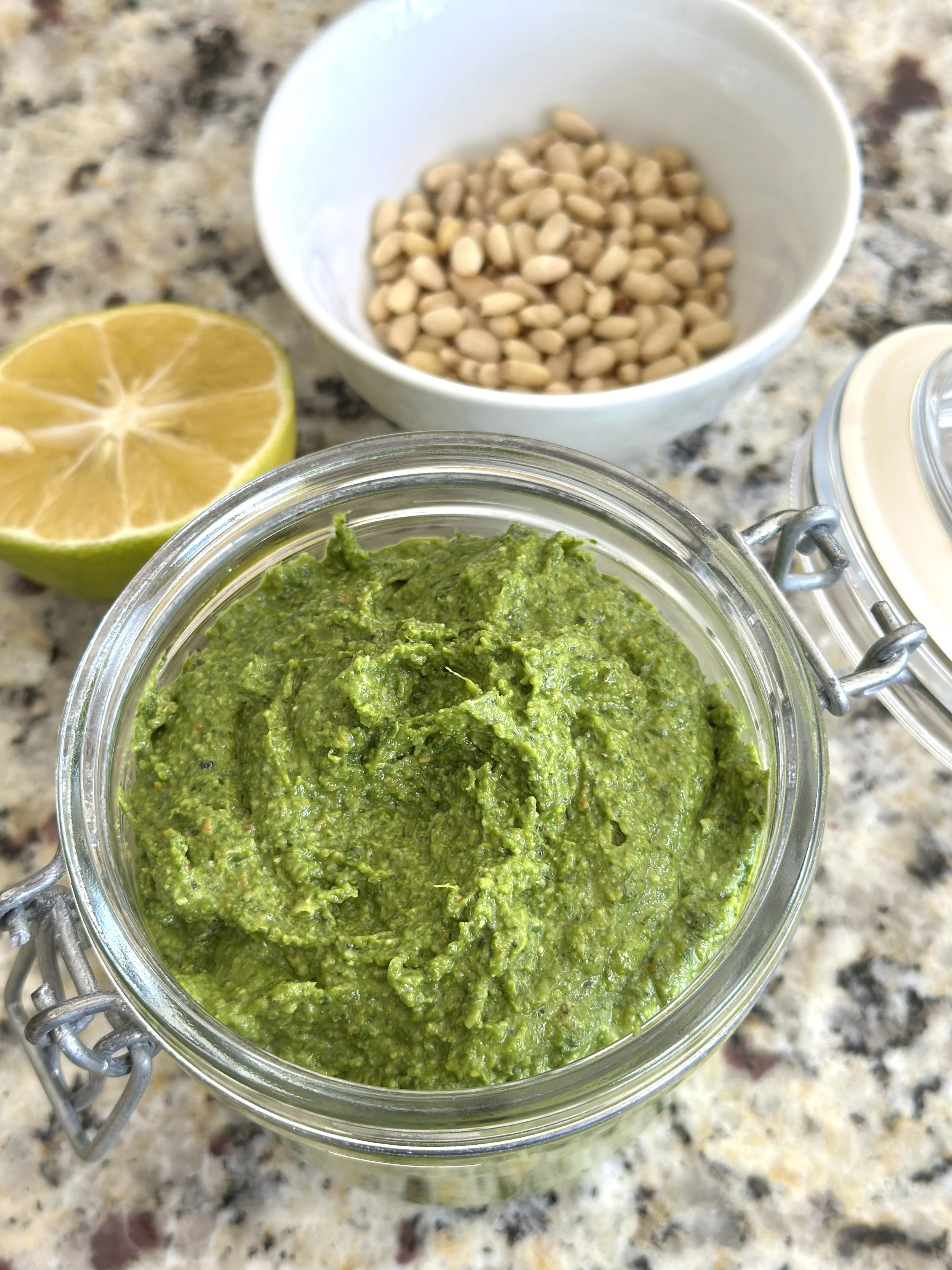 Carrot Top Pesto Recipe