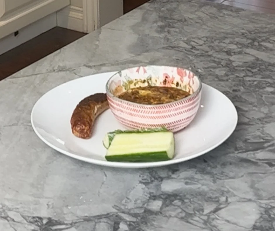 Turkey Sausage &amp; Eggs 