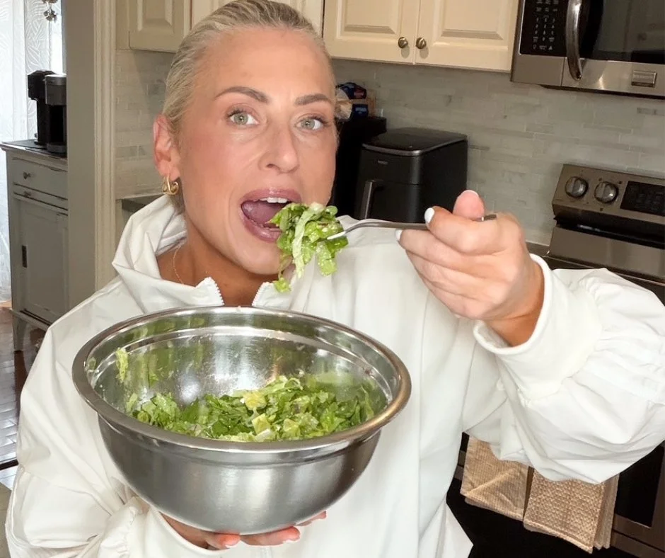 The Ultimate Italian Chopped Salad with White Balsamic Vinaigrette