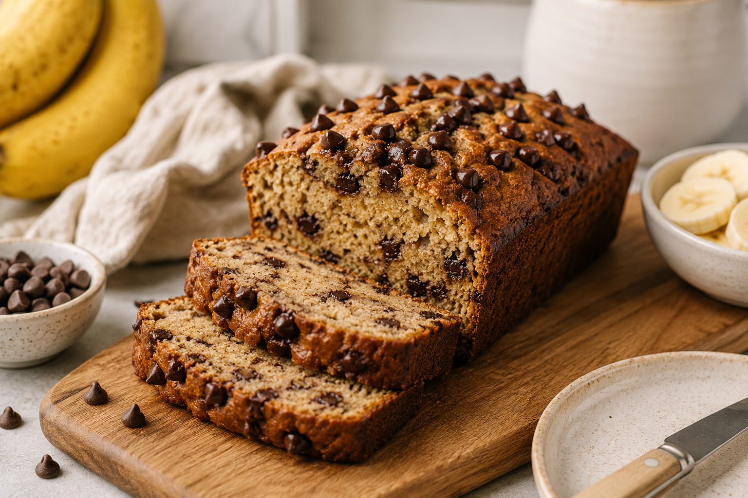 High Protein Banana Bread