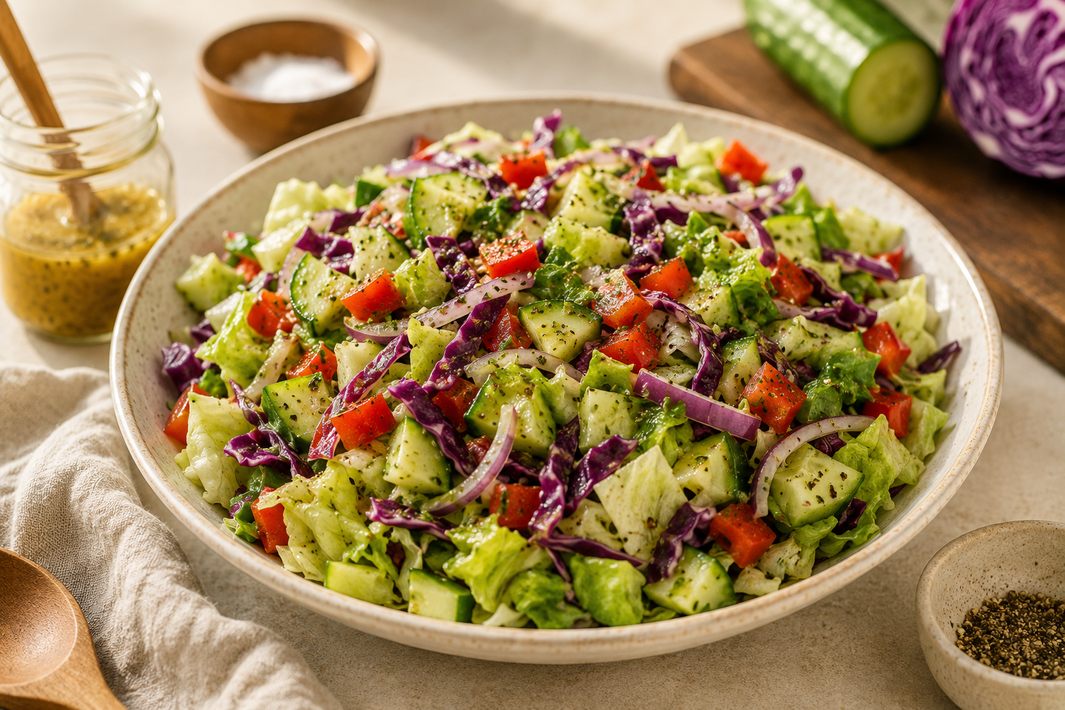Zesty Dijon Summer Salad