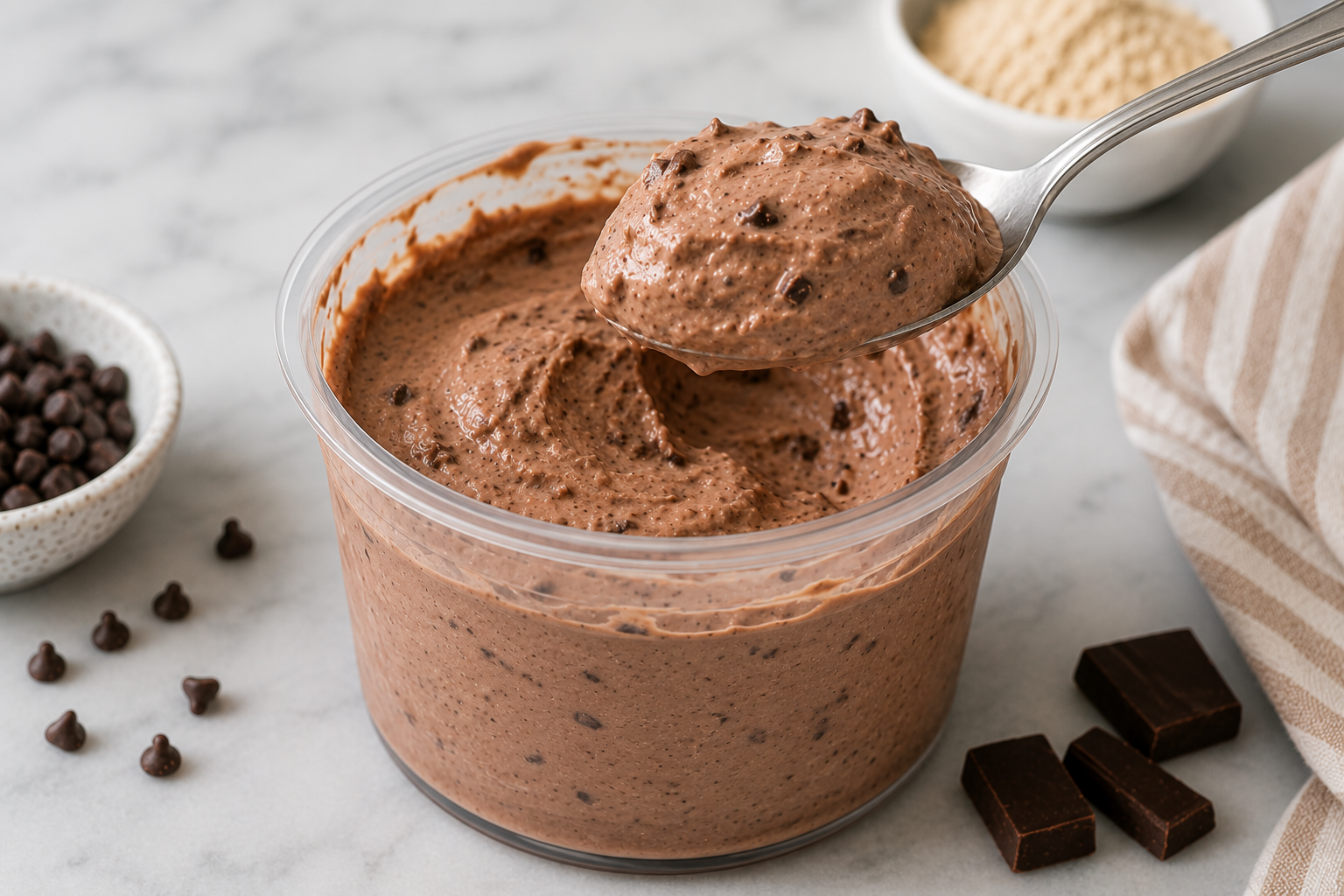 High-Protein Yogurt Ice Cream