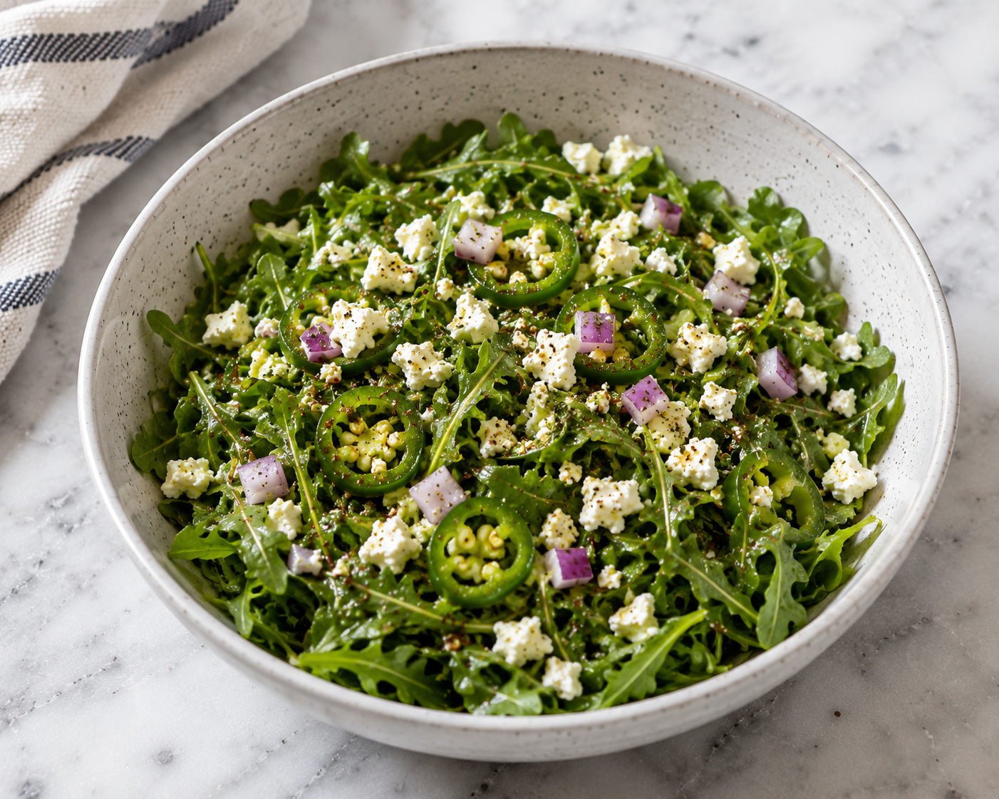Quick, Healthy, and Flavour-Packed arugula salad