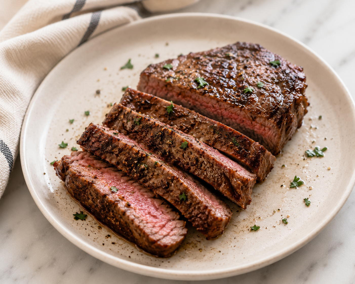 Delicious Air Fryer Striploin Steak