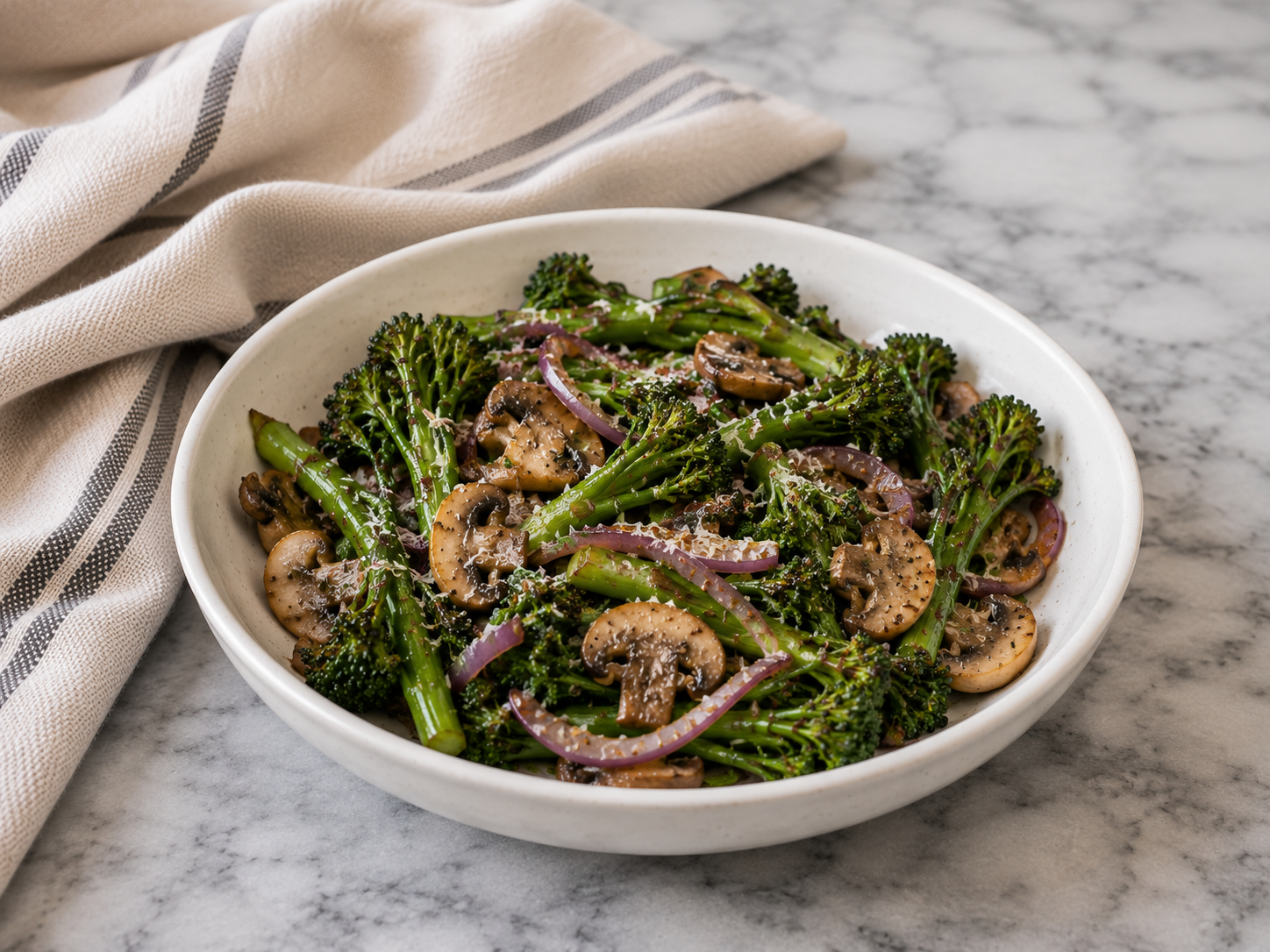 Air Fryer Broccolini Veggie Medley