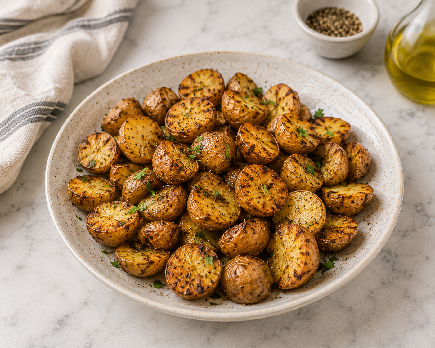 Crispy Air Fryer Baby Potatoes