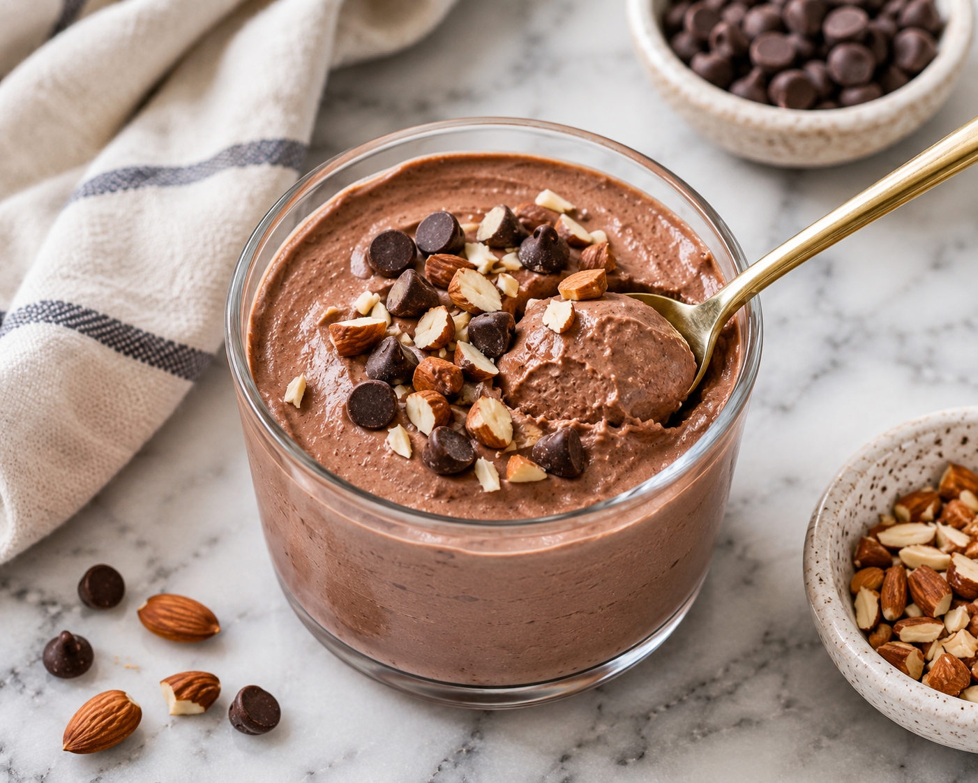 Creamy Chocolate Protein Mousse