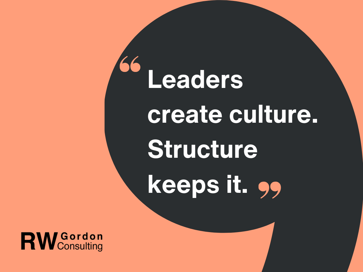 You Don't Scale Culture. You Scale the Structure That Produces It.