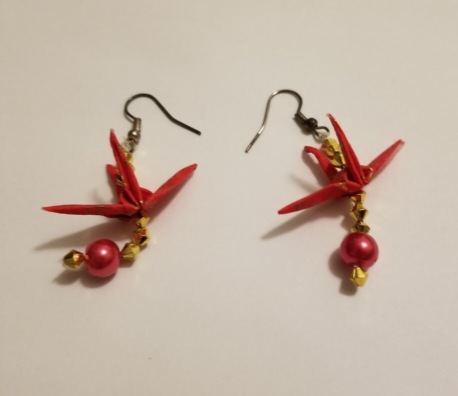 Paper Folding Earrings
