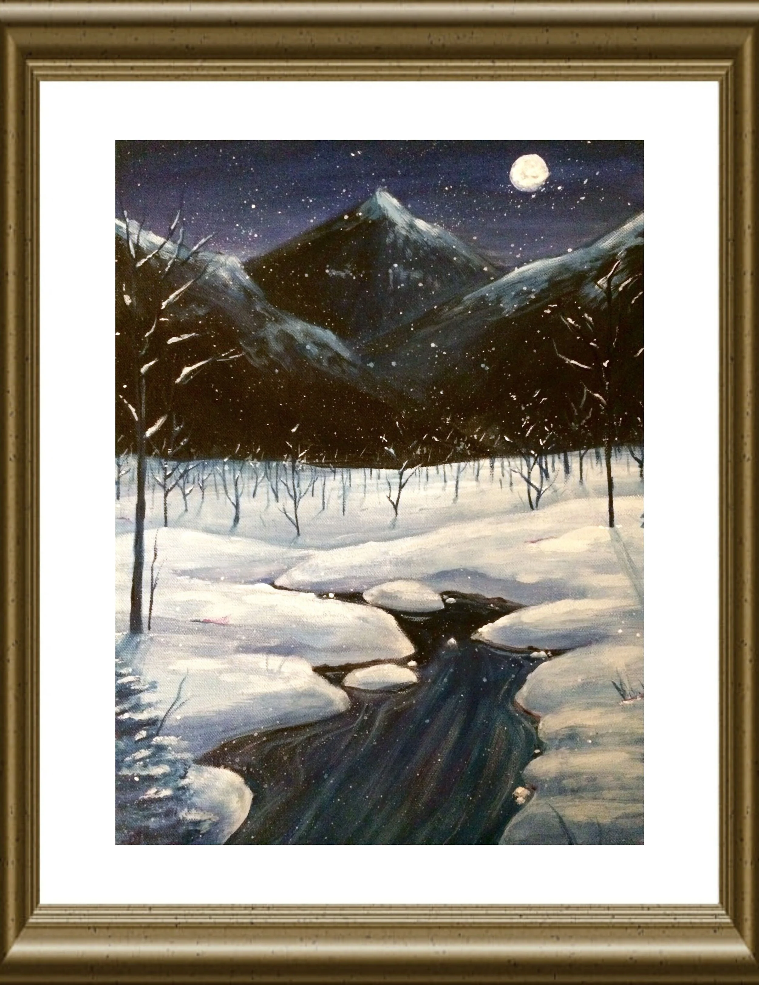Soundless Snow (Matted, Framed).jpg