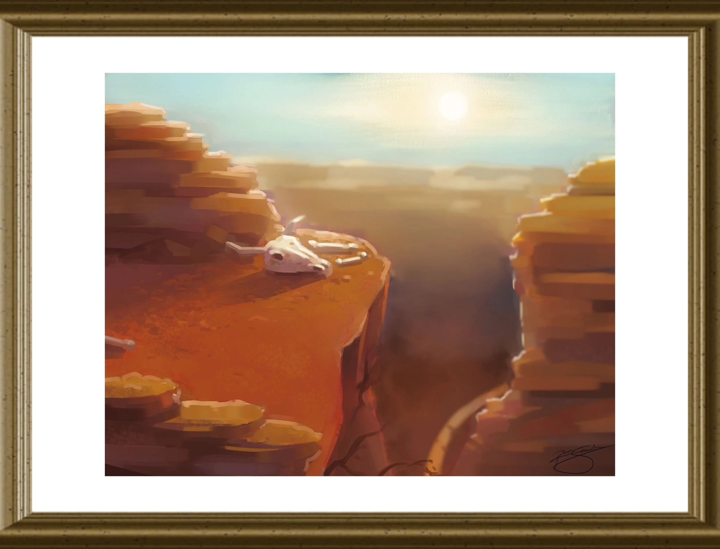 El Toro (Matted, Framed).jpg