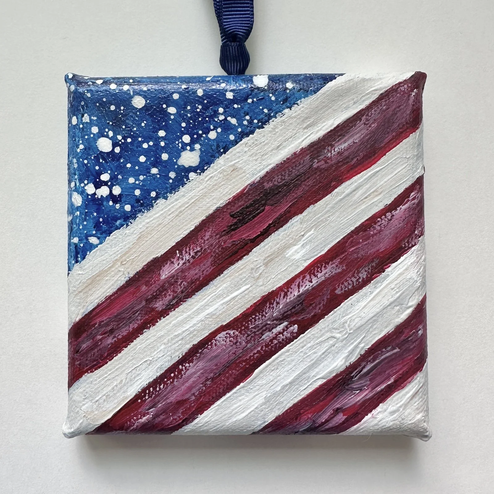 Union - 4x4 American Flag Ornament