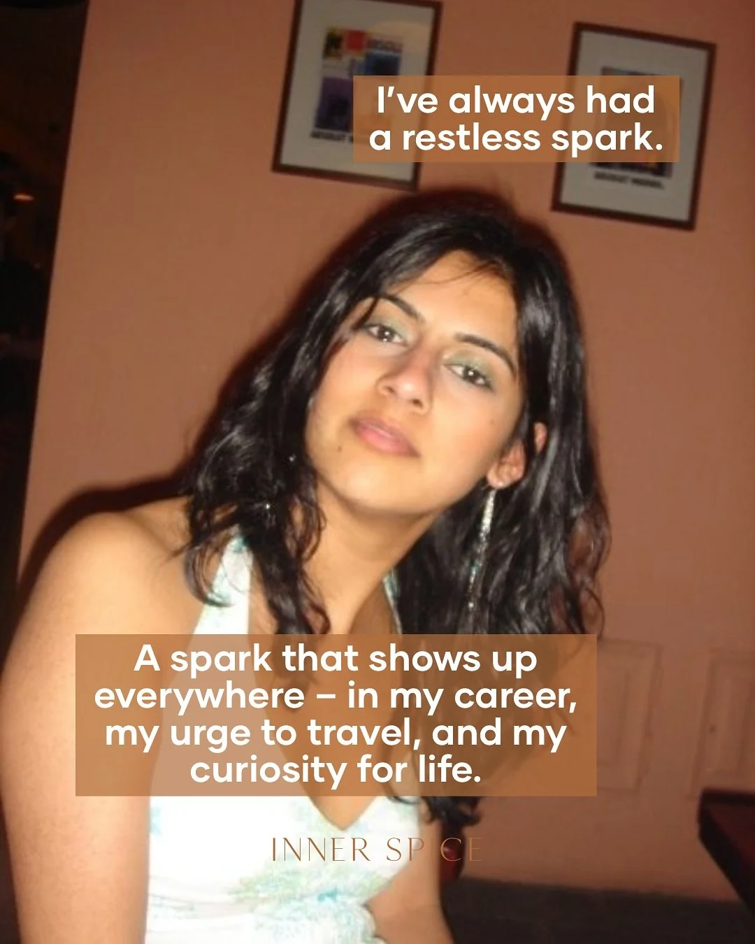 The Restless Spark 🔥

💫I&rsquo;ve always had this restlessness in me &ndash; a spark that pushed me to explore, travel, and be curious about life.

✈️In my twenties, I followed part of that restlessness by relocating to Perth. 

🌏At the time I had