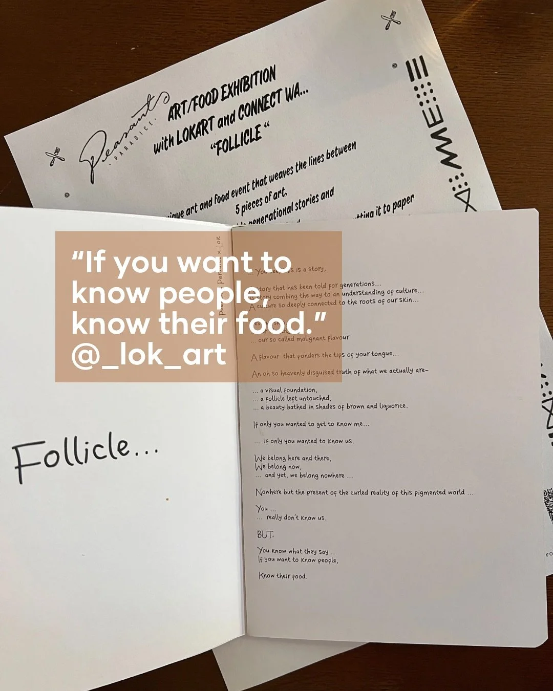 I often discuss the magic of how food can connect us to culture✨

The way it connects us across borders and sparks conversations - because when we sit with people from different backgrounds and eat their food, it&rsquo;s filled with stories, memories