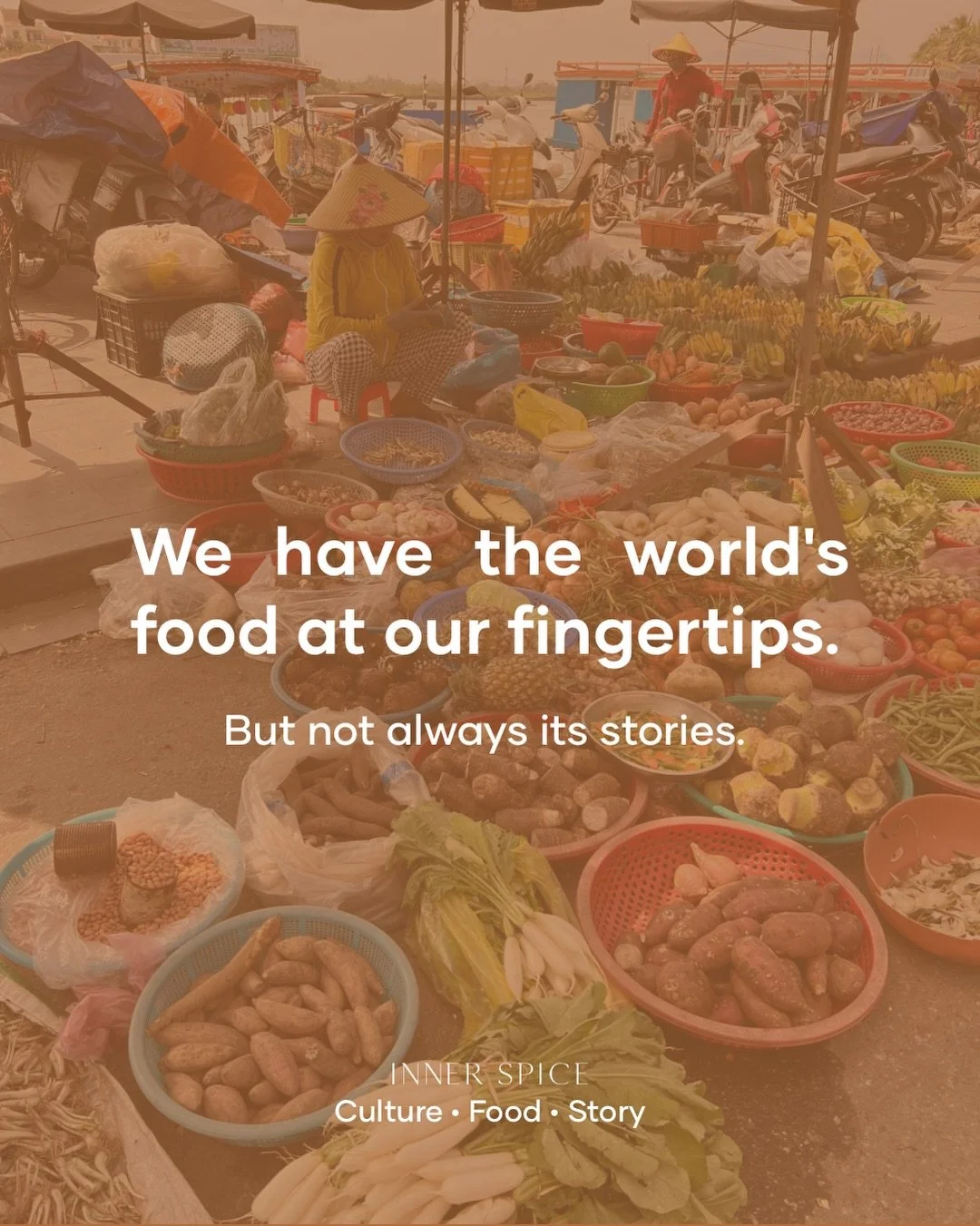 Food has always been more than simply food🧡

It carries stories of migration, memory, identity, and survival💫

✨And in our present climate, it carries something far heavier too - what gets lost when those stories travel without their origins, and t