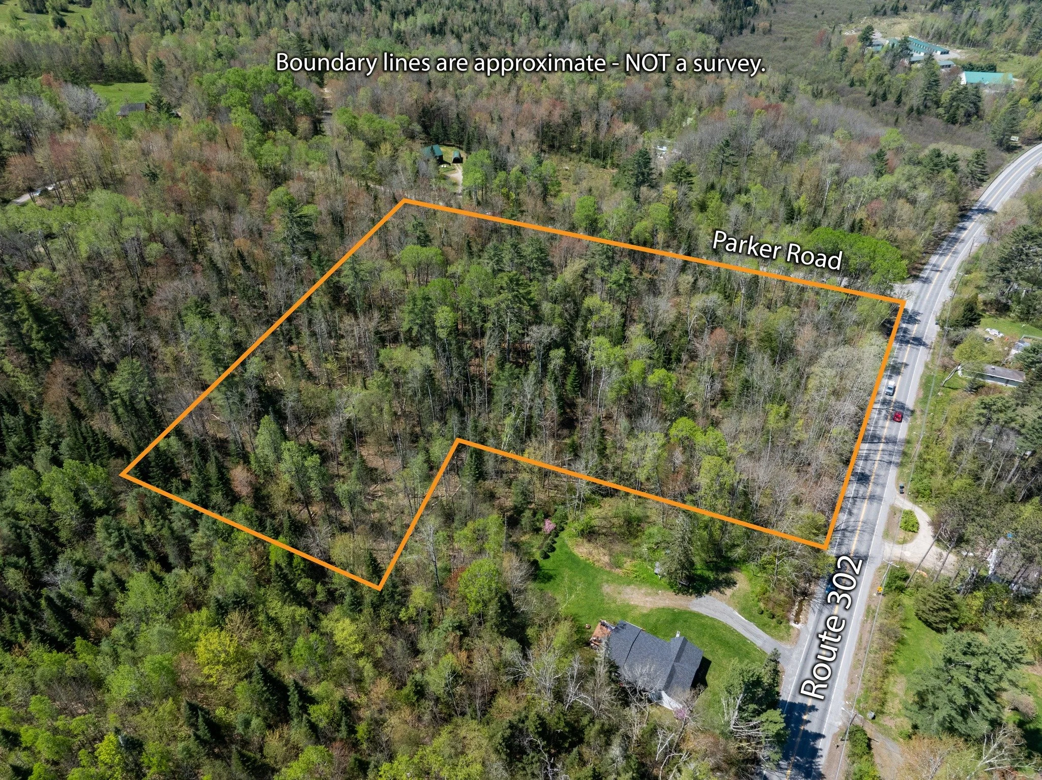 Bethlehem NH | Route 302 frontage 🔶 Lot-line drone views. Need aerials or orthomosaic photos? DM us! @alpine.drones