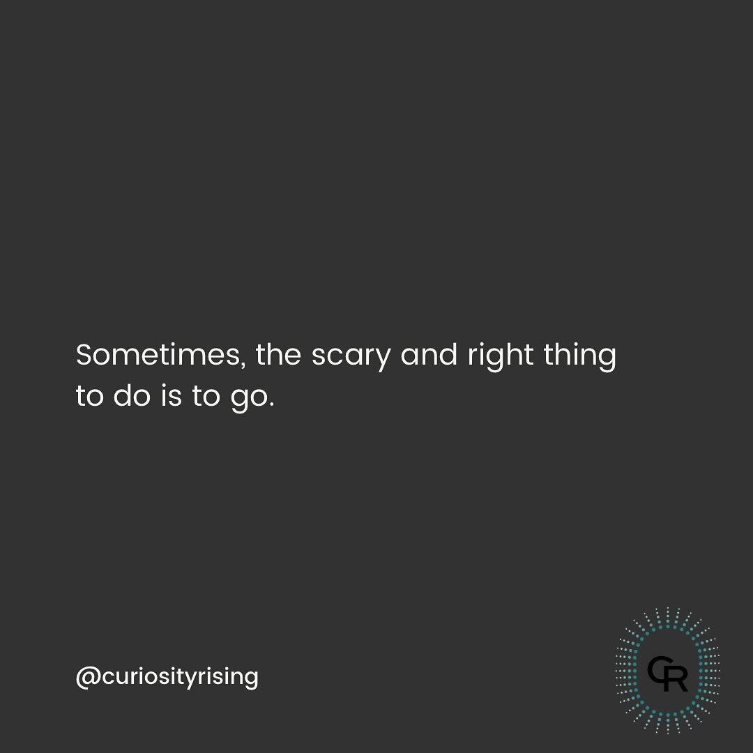 &ldquo;Should I stay in my relationship? Or is it time to go?

This is the question I&rsquo;ve heard countless times, sitting in the therapist chair. 

I know THEIR answer isn&rsquo;t in ME. 

And deep down, they know this too. But knowing that it&rs