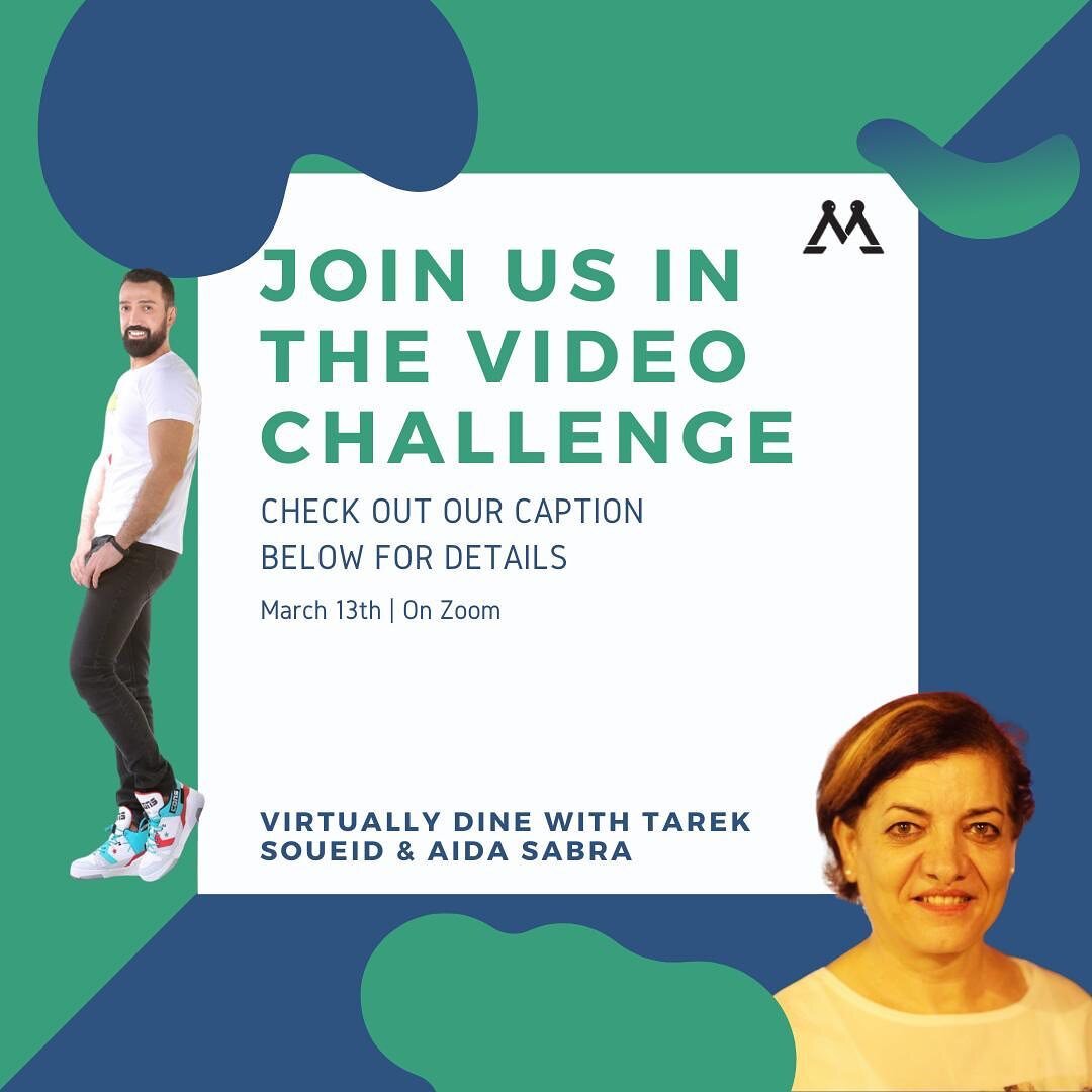 Join us in the Instagram video challenge to show support to baby Youssef ! Be creative and virtually dine with Aida Sabra and Tarek Soueid over Zoom.

The details are as follows:
1. Create a fun and supportive video for Youssef to post on your Instag