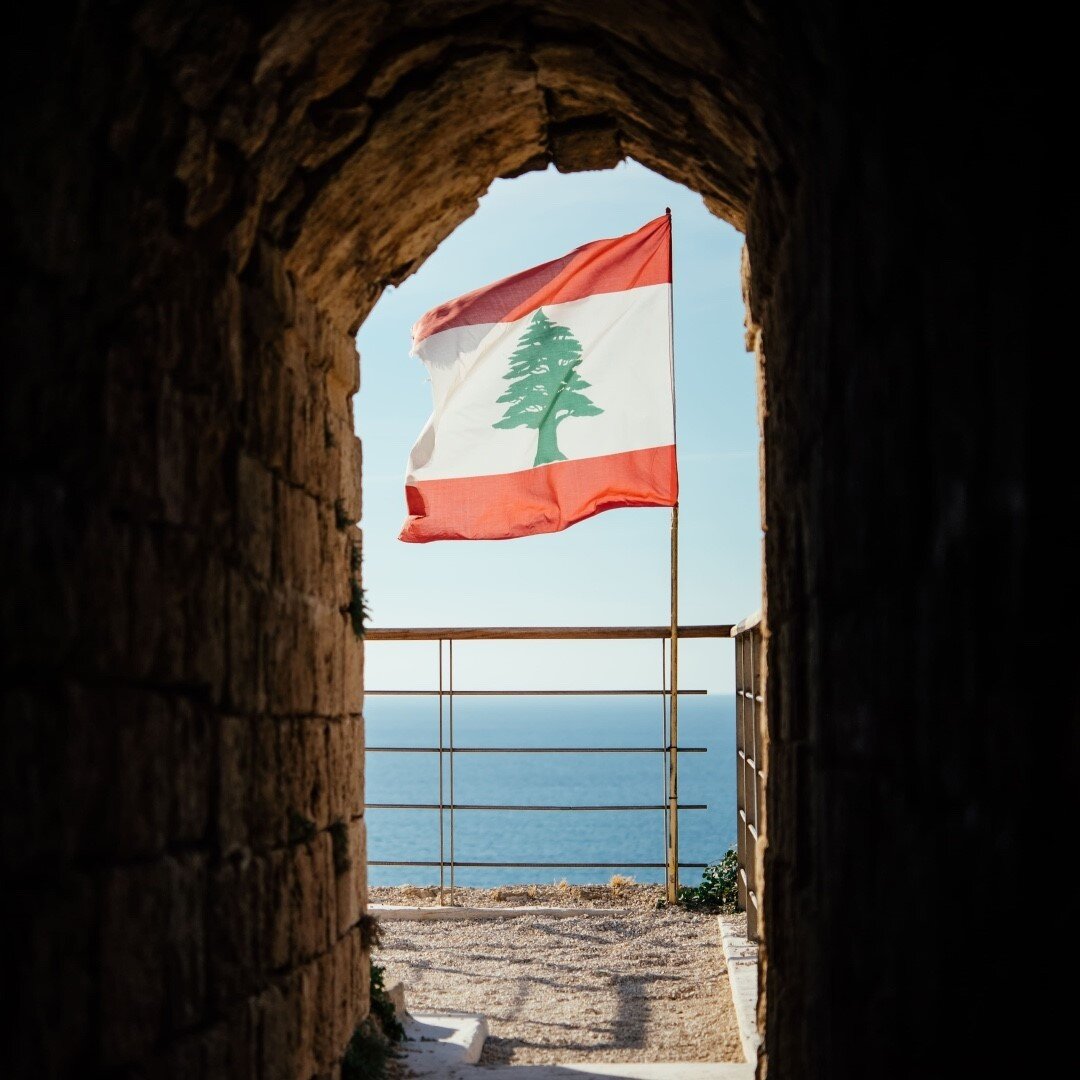 6.8 million individuals' lives have been affected by the energy crisis. This beautiful flag is a reminder for all of us of the strength of the #Lebanese community. Donate to our first mission, Mission Youssef. The link can be found in our bio.