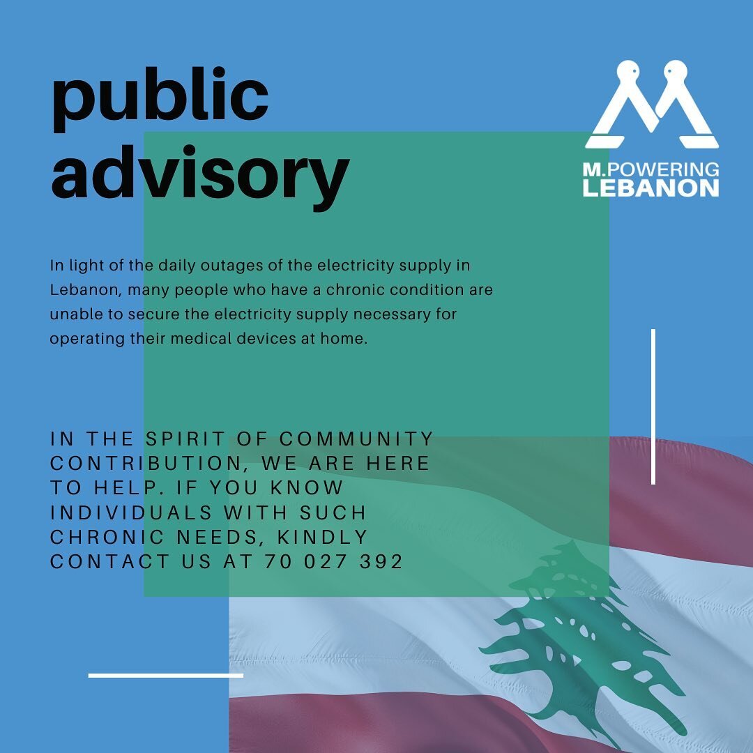 Our mission is to provide sustainable and affordable electric energy to the people of Lebanon. Please pass on this message and share it with your followers to help a family in need.
.
.
.
.
.
.
.
#lebanon #lebanese #donate #empower #arab #middleeast 