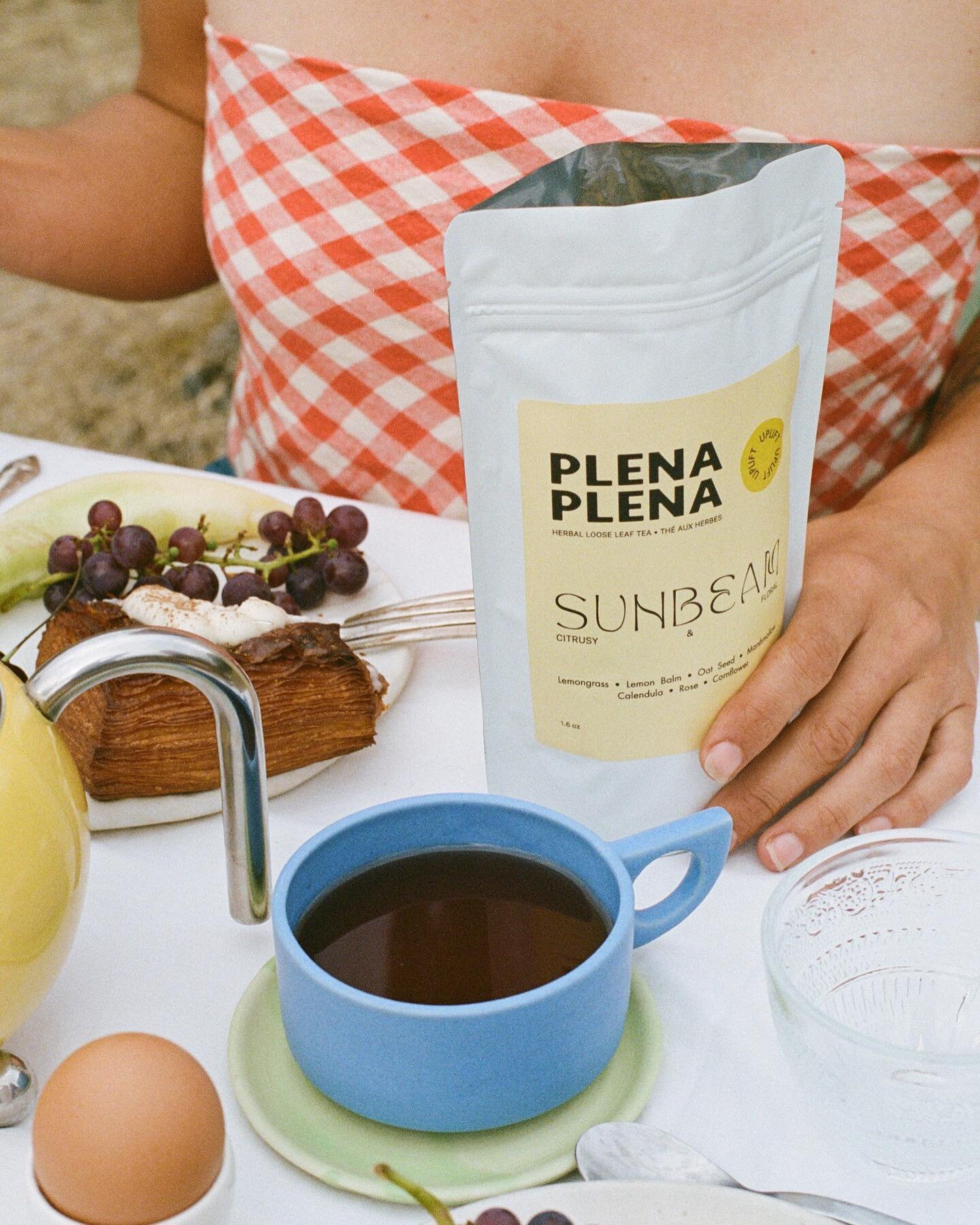 Tea Fair Lineup 🍵 @drinkplenaplena is an invitation to connect with the beauty and benefits of plants through tea. Herbalist Liza Couse carefully sources organically grown herbs from small farms and local cultivators, crafting flavorful, vibrant ble