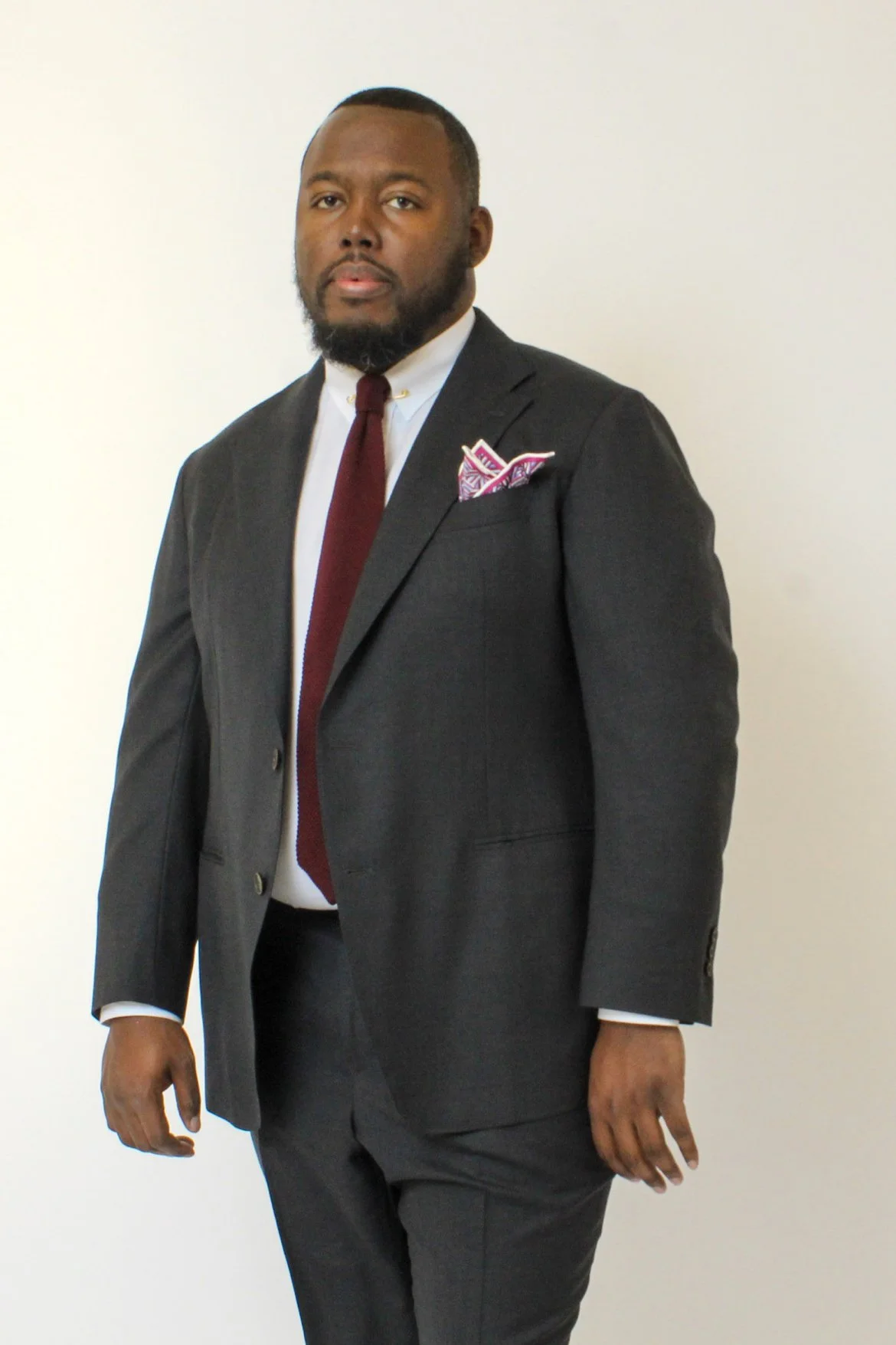The Prestige Charcoal Suit  Prestige Custom Clothiers