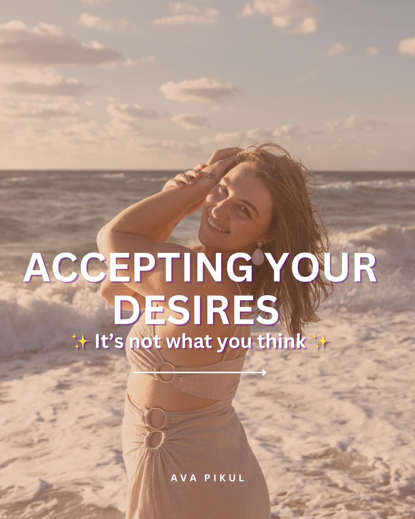 Within radical acceptance of yourself, what you will discover at the deepest level of any desire - is love. ✨

#acceptance #desire #selfacceptance #authentictantra #datingadvice #womensupportingwomen #menshealth