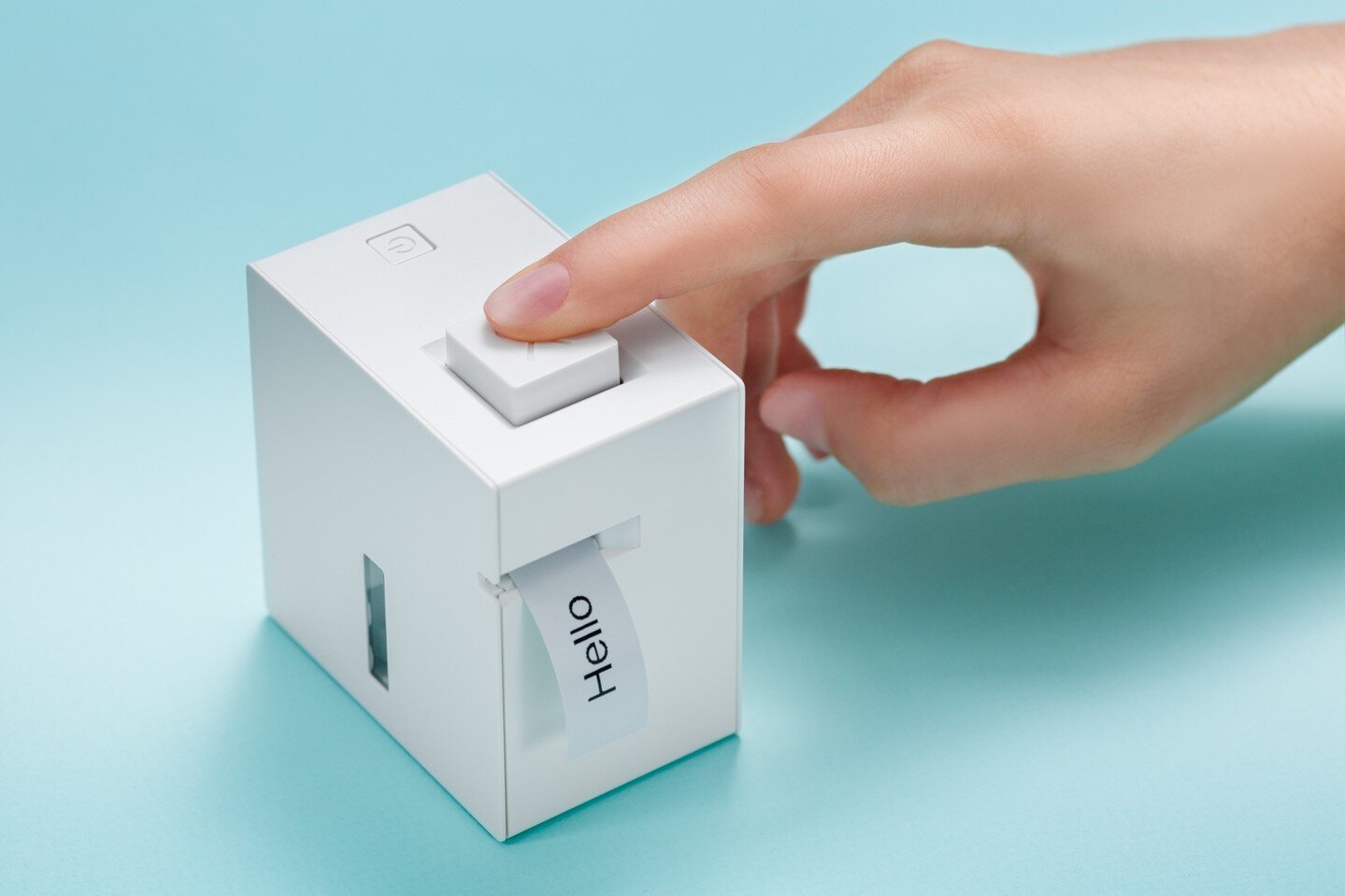 Our award-winning Label Maker, Tepra Lite, casually dropping in to say Hello!