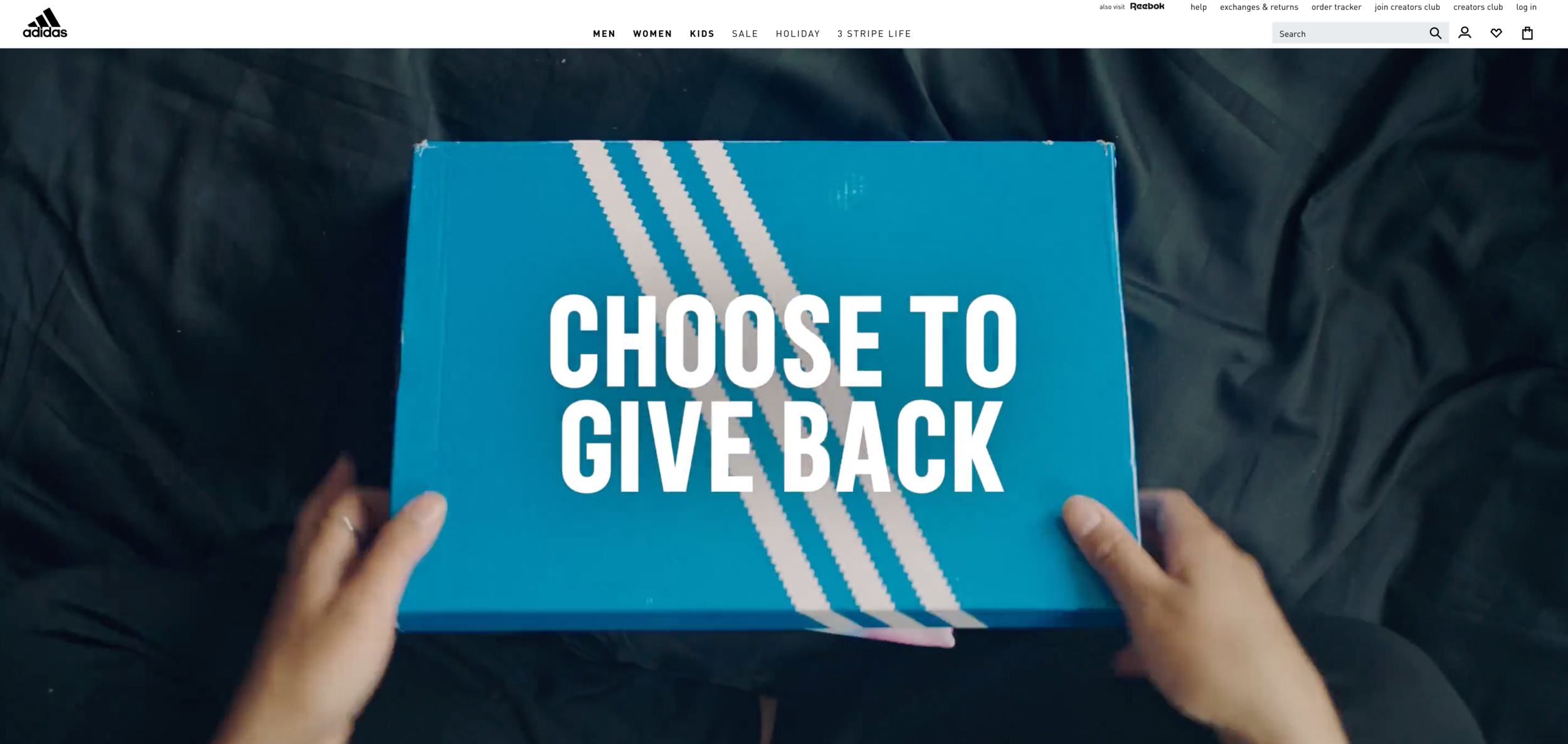 Adidas Launches 'Choose to Give Back’, A Resale Program Enabled by thredUP