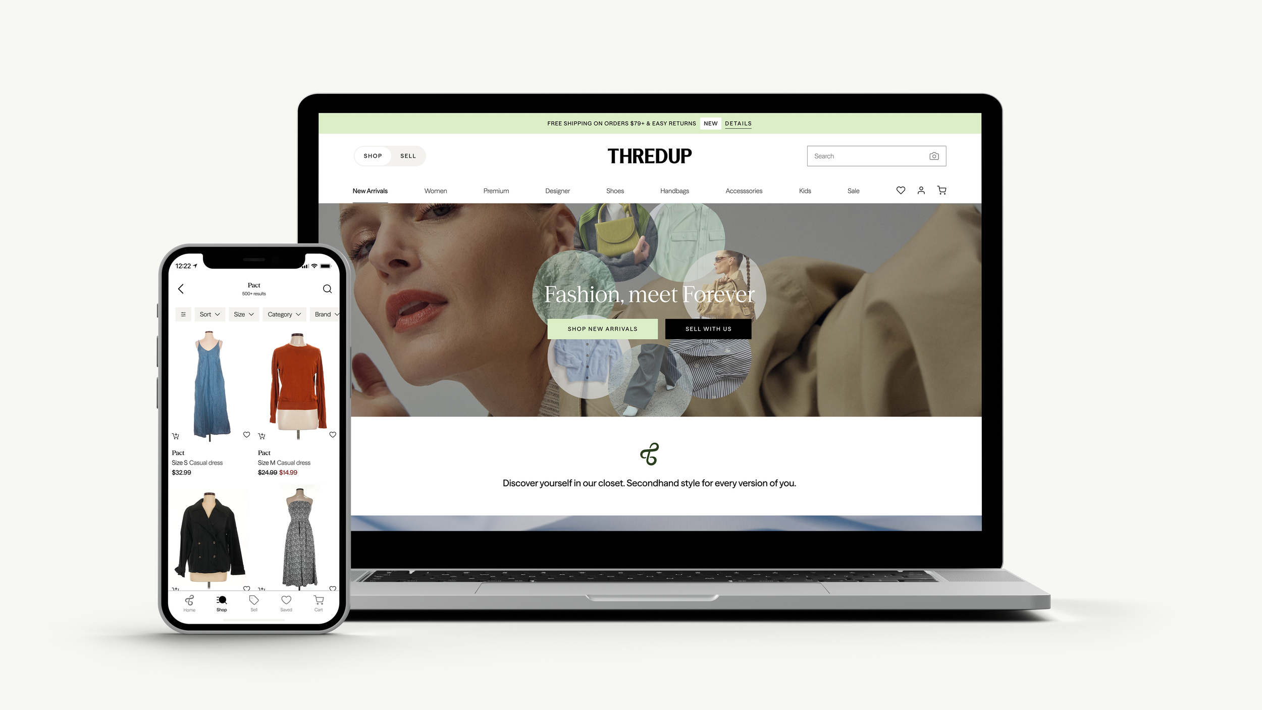 ThredUp Expands Resale-as-a-Service® Partnership with Pact and Fillogic