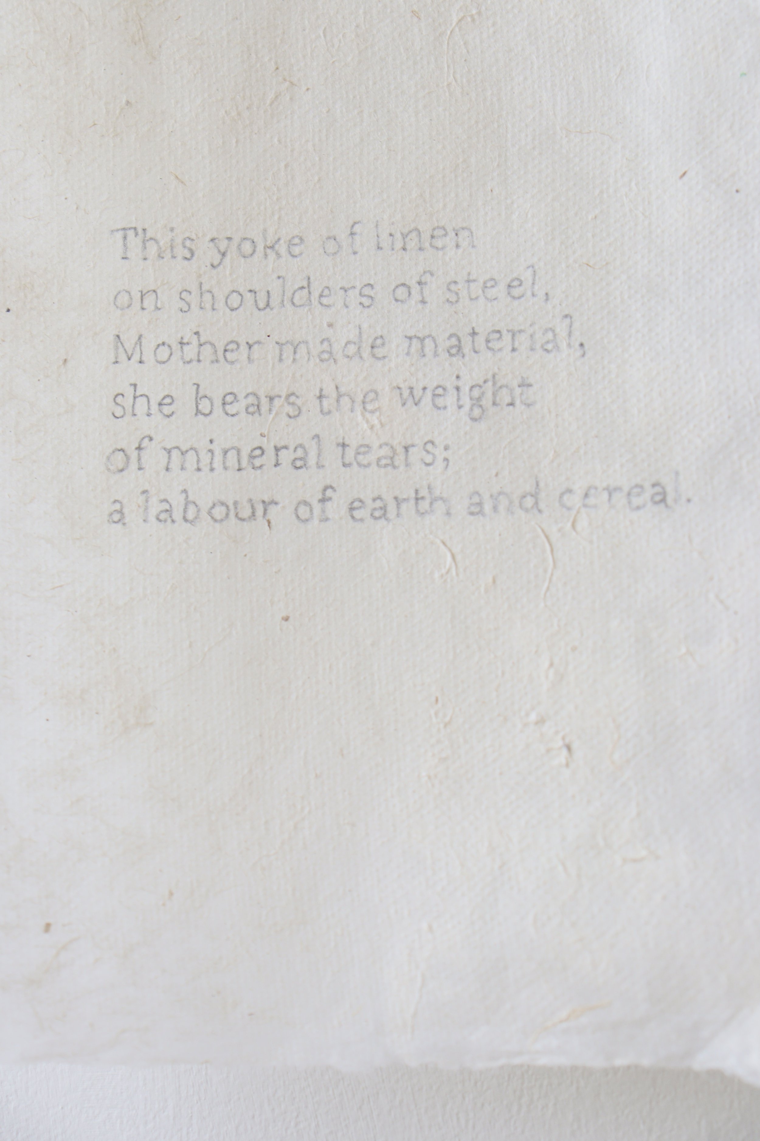 'Yoke', 2025
Graphite on Lokta paper
16.5 x 13.6cm