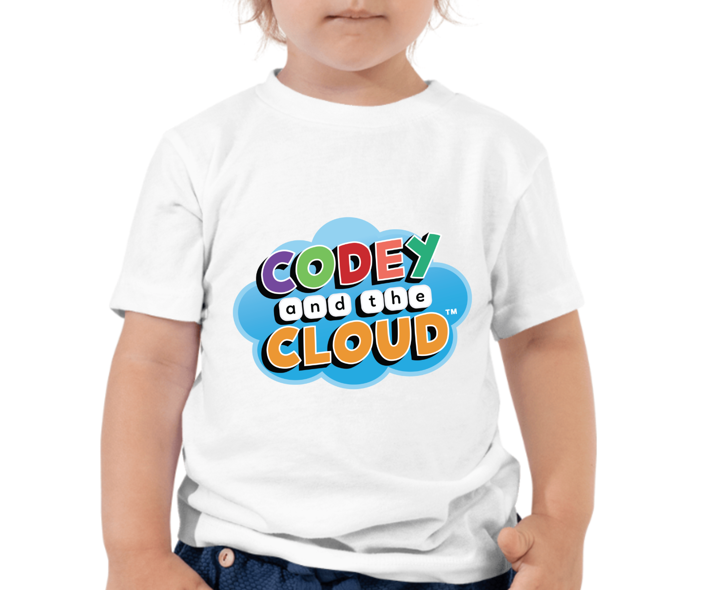Codey And The Cloud Logo Toddler Tee